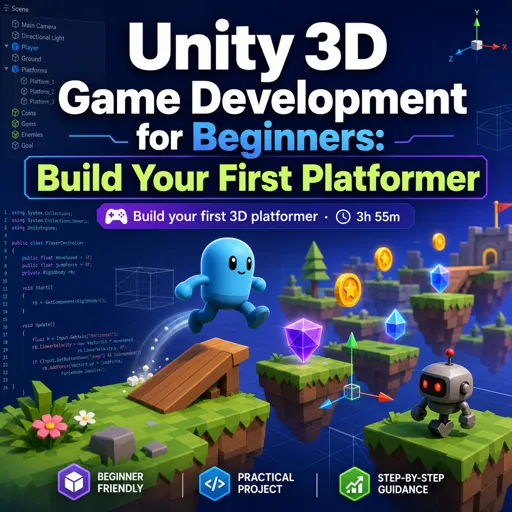 Free Course Image Unity 3D Game Development for Beginners: Build Your First Platformer