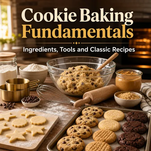 Free Course Image Cookie Baking Fundamentals: Ingredients, Tools and Classic Recipes