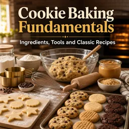 Free Course Image Cookie Baking Fundamentals: Ingredients, Tools and Classic Recipes