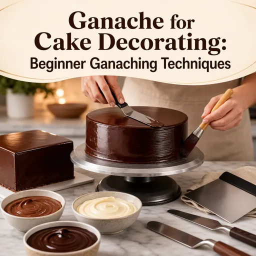 Free Course Image Ganache for Cake Decorating: Beginner Ganaching Techniques