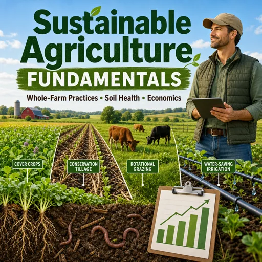 Free Course Image Sustainable Agriculture Fundamentals: Whole-Farm Practices, Soil Health and Economics