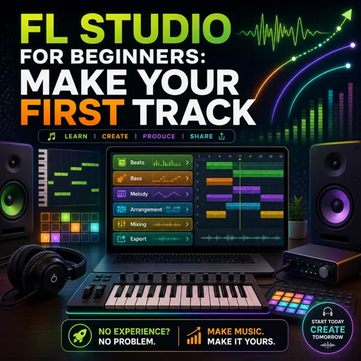 Free Course Image FL Studio for Beginners: Make Your First Track