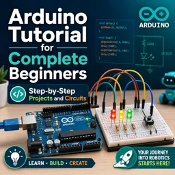 Free Course Image Arduino Tutorial for Complete Beginners: Step-by-Step Projects and Circuits