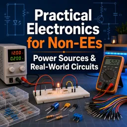 Free Course Image Practical Electronics for Non-EEs: Power Sources and Real-World Circuits