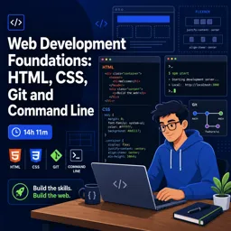 Free Course Image Web Development Foundations: HTML, CSS, Git and Command Line