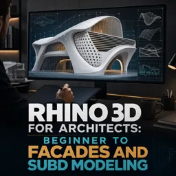 Free Course Image Rhino 3D for Architects: Beginner to Facades and SubD Modeling