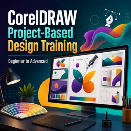 Free Course Image CorelDRAW Project-Based Design Training - Beginner to Advanced