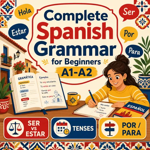Free Course Image Complete Spanish Grammar for Beginners A1-A2