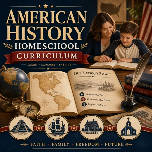 Free Course Image American History Homeschool Curriculum