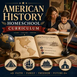 Free Course Image American History Homeschool Curriculum