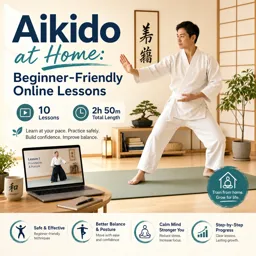 Free Course Image Aikido at Home: Beginner-Friendly Online Lessons