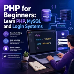 Free Course Image PHP for Beginners: Learn PHP, MySQL and Login Systems