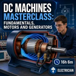 Free Course Image DC Machines Masterclass: Fundamentals, Motors and Generators
