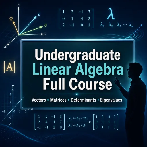 Free Course Image Undergraduate Linear Algebra Full Course