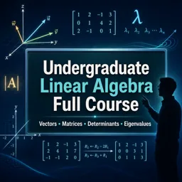 Free Course Image Undergraduate Linear Algebra Full Course