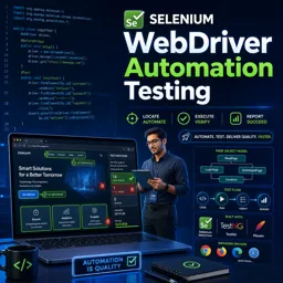 Free Course Image Selenium WebDriver Automation Testing