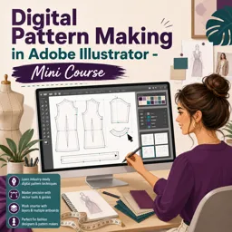 Free Course Image Digital Pattern Making in Adobe Illustrator - Mini Course