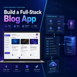 Free Course Image Build a Full-Stack Blog App