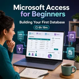 Free Course Image Microsoft Access for Beginners: Building Your First Database