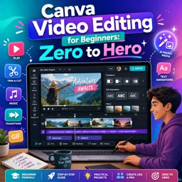 Free Course Image Canva Video Editing for Beginners: Zero to Hero