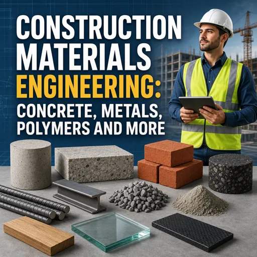 Free Course Image Construction Materials Engineering: Concrete, Metals, Polymers and more