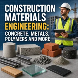 Free Course Image Construction Materials Engineering: Concrete, Metals, Polymers and more