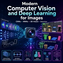 Free Course Image Modern Computer Vision and Deep Learning for Images - CNNs, RNNs, 3D Vision, Detection
