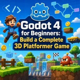 Free Course Image Godot 4 for Beginners: Build a Complete 3D Platformer Game