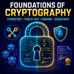 Free Course Image Foundations of Cryptography: Symmetric, Public-Key, Hashing and Signatures