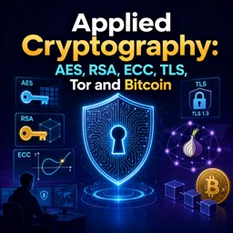 Free Course Image Applied Cryptography: AES, RSA, ECC, TLS, Tor and Bitcoin