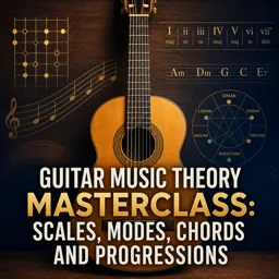 Free Course Image Guitar Music Theory Masterclass: Scales, Modes, Chords and Progressions