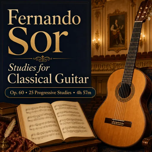Free Course Image Fernando Sor Studies for Classical Guitar