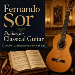 Free Course Image Fernando Sor Studies for Classical Guitar