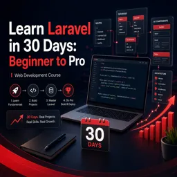 Free Course Image Learn Laravel in 30 Days: Beginner to Pro