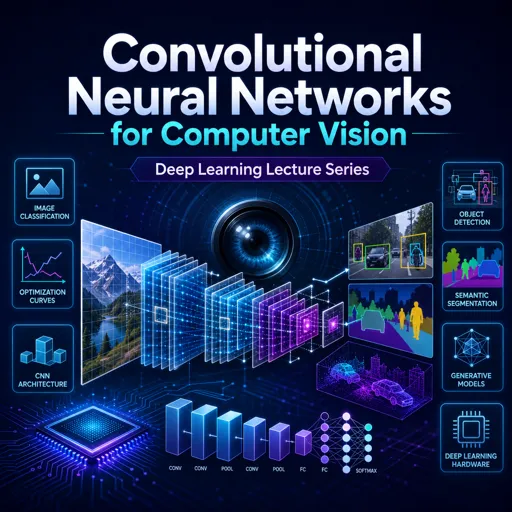 Free Course Image Convolutional Neural Networks for Computer Vision: Deep Learning Lecture Series
