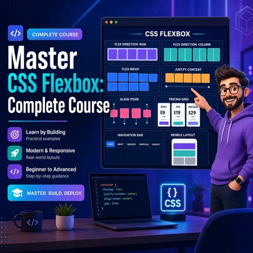 Free Course Image Master CSS Flexbox: Complete Course