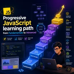 Free Course Image Progressive JavaScript learning path from Fundamentals to Advanced