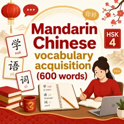 Free Course Image Mandarin Chinese vocabulary acquisition (600 words)