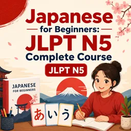 Free Course Image Japanese for Beginners: JLPT N5 Complete Course