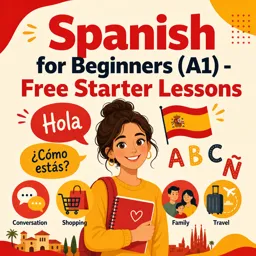 Free Course Image Spanish for Beginners (A1) - Free Starter Lessons