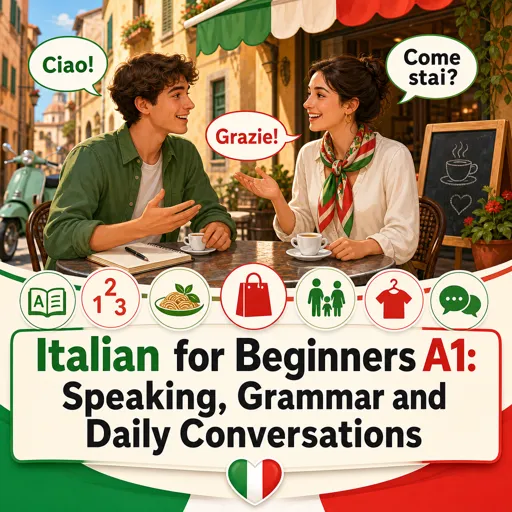 Free Course Image Italian for Beginners A1: Speaking, Grammar and Daily Conversations