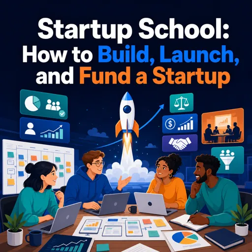 Free Course Image Startup School: How to Build, Launch, and Fund a Startup