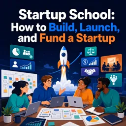 Free Course Image Startup School: How to Build, Launch, and Fund a Startup