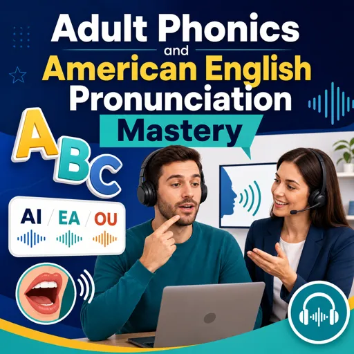 Free Course Image Adult Phonics and American English Pronunciation Mastery
