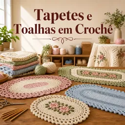 Imagem do Curso gratuito Tapetes e Toalhas em Crochê