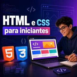 Imagem do Curso gratuito HTML e CSS para iniciantes