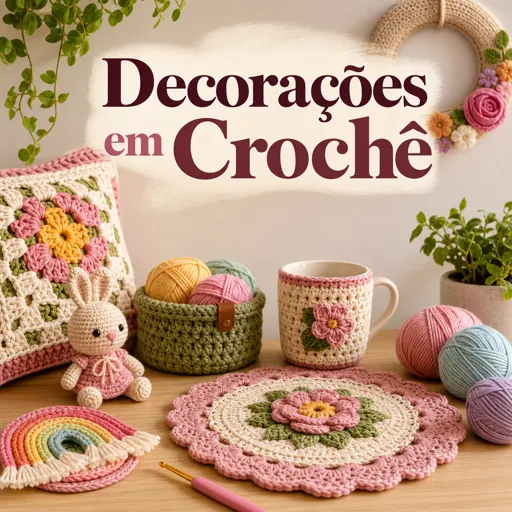 Imagem do Curso gratuito Decorações em Crochê