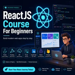 Free Course Image ReactJS Course For Beginners