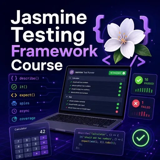 Free Course Image Jasmine Testing Framework Course