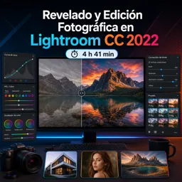 Imagen del curso gratis Revelado y Edición Fotográfica en Lightroom CC 2022